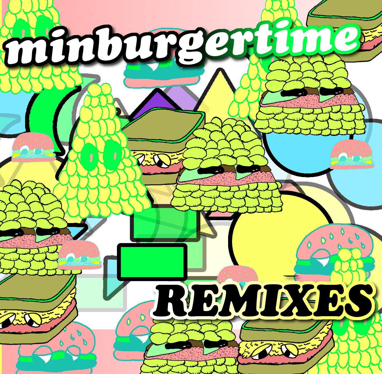 MiniburgerTime Remixes jacket